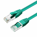 MicroConnect - Network cable - RJ-45 (M) to RJ-45 (M) - 50 cm - screened shielded twisted pair (SSTP) - CAT 6 - halogen-free - green