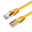 MicroConnect - Network cable - RJ-45 (M) to RJ-45 (M) - 50 cm - screened shielded twisted pair (SSTP) - CAT 6 - halogen-free - yellow
