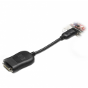 HP - DVI adapter - DisplayPort (M) to DVI-D (F) - black - for Quadro FX 3800