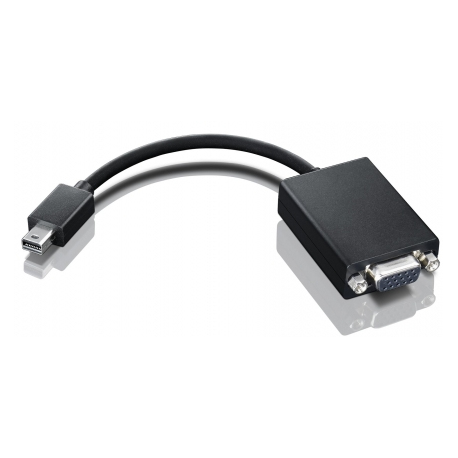 Lenovo - DisplayPort adapter - Mini DisplayPort (M) to HD-15 (VGA) (F) - FRU - for ThinkPad X1 Carbon (1st Gen) 3444, 3448, 3460; X1 Carbon (1st Gen) Touch 3444, 3448, 3460 - 0