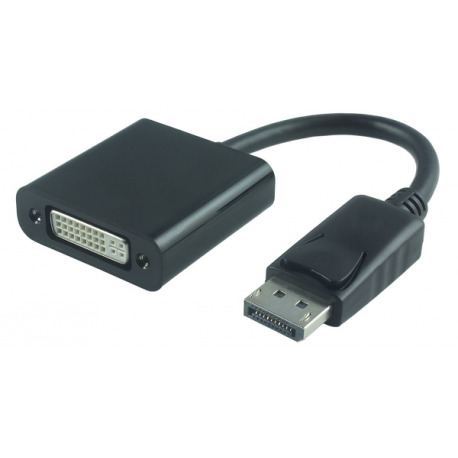 MicroConnect - DisplayPort adapter - dual link - DisplayPort (M) to DVI-I (F) - 15 cm - 0