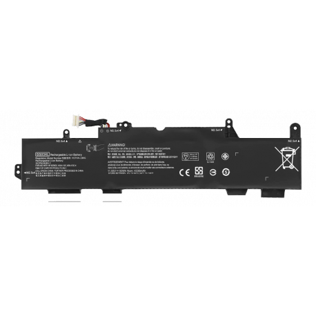 HP SS03050XL-PL - Laptop battery - Lithium Ion - 3-cell - 4.33 Ah - 50 Wh - for EliteBook 735 G5, 745 G5; EliteBook x360; Mobile Thin Client mt44, mt45; ZBook 14u G5 - 0