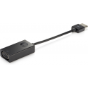 HP HDMI to VGA Display Adapter - Adapter - HD-15 (VGA) female to HDMI male - 17.3 cm - for Victus by HP Laptop 16; Laptop 15, 17; Pavilion TP01; Pavilion Plus Laptop 14