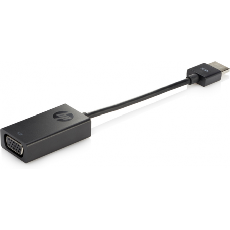 HP HDMI to VGA Display Adapter - Adapter - HD-15 (VGA) female to HDMI male - 17.3 cm - for Victus by HP Laptop 16; Laptop 15, 17; Pavilion TP01; Pavilion Plus Laptop 14 - 1