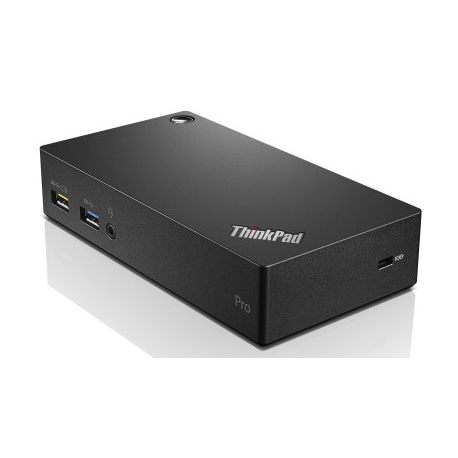 Lenovo ThinkPad USB 3.0 Pro Dock - Docking station - USB 3.0 - DP - GigE - 45 Watt - FRU - 0