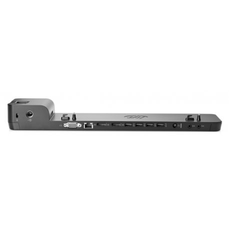 HP UltraSlim Docking Station 2013 - Docking station - VGA, 2 x DP - 65 Watt - United States - for EliteBook 735 G6, 745 G6, 840 G6, 850 G6; Mobile Thin Client mt45; ProBook 640 G5, 650 G5 - 4