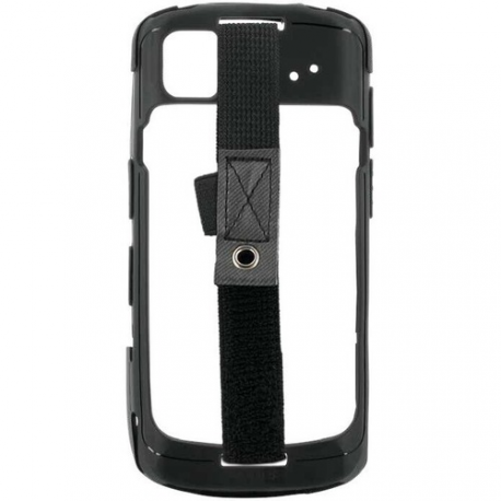 Mobilis PROTECH - Back cover for data collection terminal - rugged - hand strap - black - for Zebra TC53, TC58 - 0