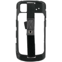 Mobilis PROTECH - Back cover for data collection terminal - rugged - hand strap - black - for Zebra TC53, TC58