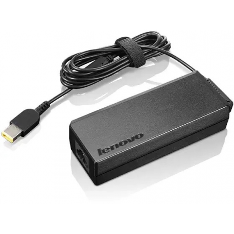 Lenovo ThinkPad 90W AC Adapter (Slim Tip) - Power adapter - AC 100-240 V - 90 Watt - for 330-15; B40-30; B40-70; M5400; ThinkPad 11; 11e Chromebook; Thinkpad 13; ThinkPad A275; A475; E46X; E47X; E56X; E57X; L460; L470; L560; L570; P40 Yoga; P50; P51; T25; T460; T470; T560; T570; X260; X270; ThinkPad Yoga 11; 11e Chromebook; 14; 260; 370; 460; V330-14; V330-15; V720 - 0