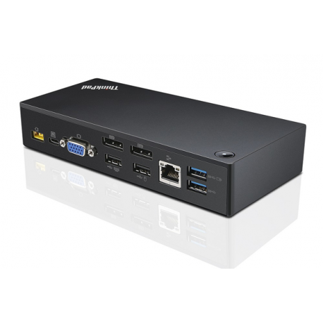 Lenovo ThinkPad USB-C Dock - Docking station - USB-C - VGA - GigE - 90 Watt - Denmark - for ThinkPad L13 Gen 3; L13 Yoga Gen 3; P1 Gen 5; T14s Gen 3; X1 Carbon Gen 10; X1 Nano Gen 2 - 2