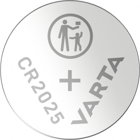 CR2025 - 170 mAh, 20mm - 5