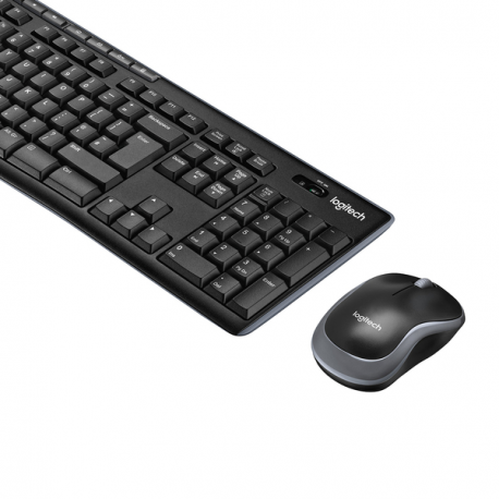 Logitech MK270 Wireless Combo - Keyboard and mouse set - wireless - 2.4 GHz - Belgium - 9