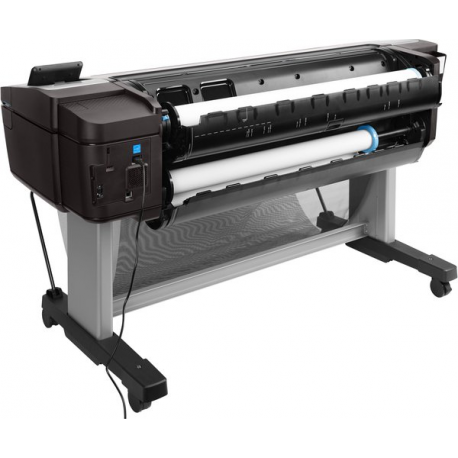 HP DesignJet T1700dr PostScript - 44" large-format printer - colour - ink-jet - 1118 x 1676 mm - 2400 x 1200 dpi - up to 0.55 min / page - capacity: 2 rolls - Gigabit LAN, USB host - cutter - 24
