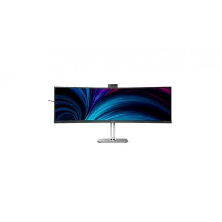 Philips 49B2U5900CH - 5000 Series - LED monitor - curved - USB - 49" (48.8" viewable) - 5120 x 1440 Dual Quad HD @ 75 Hz - VA - 400 cd / m² - 3000:1 - DisplayHDR 400 - 4 ms - 2xHDMI, DisplayPort, USB-C - speakers - black - 4