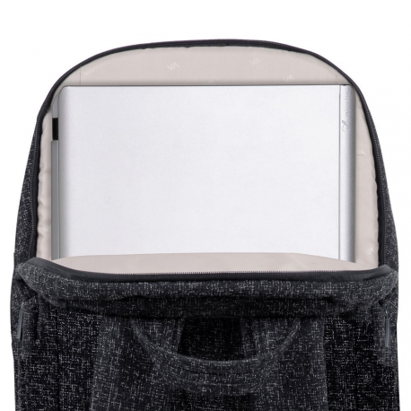 Riva Case Anvik 7962 - Notebook carrying backpack - up to 15.6" - black - 13