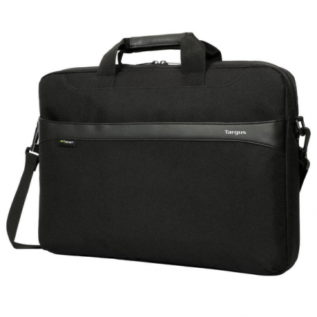 Targus GeoLite EcoSmart Slim Brief - Notebook carrying case - 17.3" - black - 3