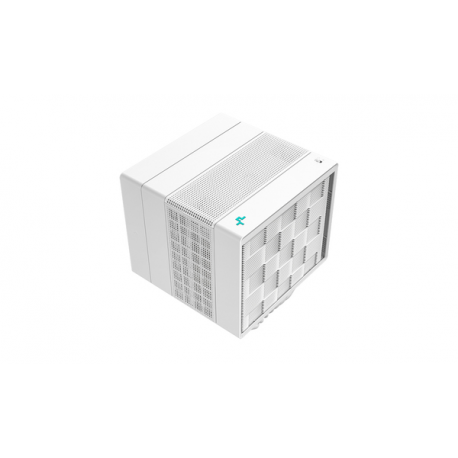 Deepcool ASSASSIN IV - Processor cooler - (for: LGA1155, LGA2011, LGA1150, LGA2011-3, LGA1151, AM4, LGA2066, LGA1200, LGA1700, AM5) - copper base and nickel plated fins - 120 mm / 140 mm - white - 0