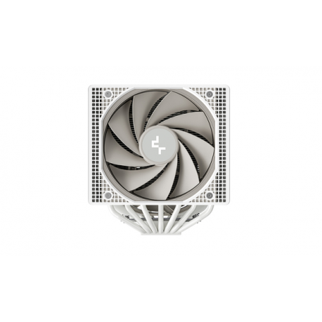 Deepcool ASSASSIN IV - Processor cooler - (for: LGA1155, LGA2011, LGA1150, LGA2011-3, LGA1151, AM4, LGA2066, LGA1200, LGA1700, AM5) - copper base and nickel plated fins - 120 mm / 140 mm - white - 1