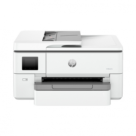 HP Officejet Pro 9720e Wide Format All-in-One - Multifunction printer - colour - ink-jet - A3 / Ledger (297 x 432 mm) (original) - A3 (media) - up to 18 ppm (copying) - up to 22 ppm (printing) - 250 sheets - USB 2.0, LAN, Wi-Fi(ac), Bluetooth - cement - 3