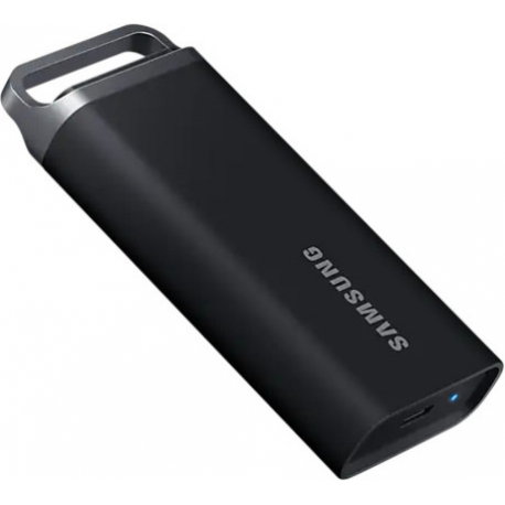 Samsung T5 Evo MU-PH8T0S - SSD - encrypted - 8 TB - external (portable) - USB 3.2 Gen 1 (USB-C connector) - 256-bit AES - black - 3