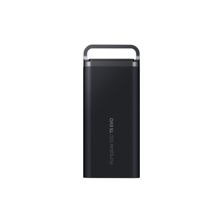 Samsung T5 Evo MU-PH8T0S - SSD - encrypted - 8 TB - external (portable) - USB 3.2 Gen 1 (USB-C connector) - 256-bit AES - black - 11