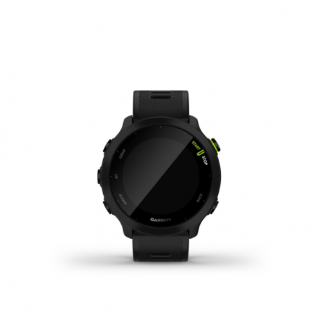 Garmin Forerunner 55 - Black - sport watch with band - silicone - black - display 1.04" - Bluetooth, ANT+ - 37 g - 3