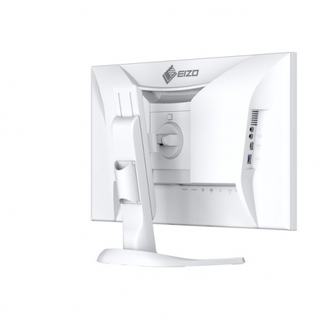 EIZO FlexScan EV2740X - With FlexStand - LED monitor - 27" - 3840 x 2160 4K - IPS - 350 cd / m² - 2000:1 - 5 ms - HDMI, DisplayPort, USB-C - speakers - white - 6