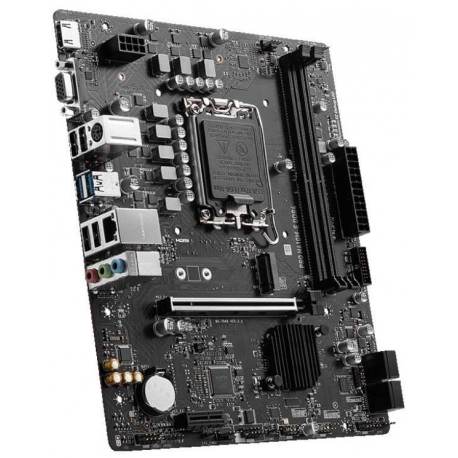 MSI PRO H610M-E - Motherboard - micro ATX - LGA1700 Socket - H610 Chipset - USB 3.2 Gen 1 - Gigabit LAN - onboard graphics (CPU required) - HD Audio (8-channel) - 1