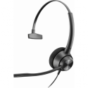 Poly EncorePro 310 - EncorePro 300 series - headset - on-ear - wired - Quick Disconnect - black - Certified for Skype for Business
