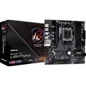 ASRock B650M PG Lightning - Motherboard - micro ATX - Socket AM5 - AMD B650 Chipset - USB-C 3.2 Gen2, USB 3.2 Gen 2, USB 3.2 Gen 1, USB-C 3.2 Gen 1 - 2.5 Gigabit LAN - onboard graphics (CPU required) - HD Audio (8-channel)