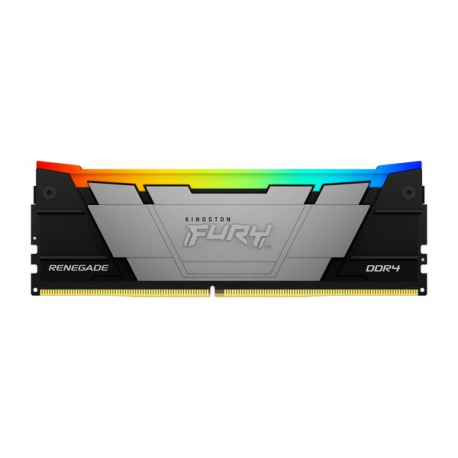 Kingston FURY Renegade RGB - DDR4 - kit - 64 GB: 2 x 32 GB - DIMM 288-pin - 3200 MHz / PC4-25600 - CL16 - 1.35 V - unbuffered - non-ECC - black - 6