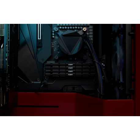 Kingston FURY Renegade - DDR4 - kit - 64 GB: 4 x 16 GB - DIMM 288-pin - 3600 MHz  /  PC4-28800 - CL16 - 1.35 V - unbuffered - non-ECC - black - 1
