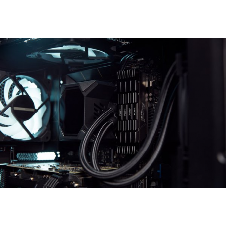 Kingston FURY Renegade - DDR4 - kit - 64 GB: 4 x 16 GB - DIMM 288-pin - 3600 MHz  /  PC4-28800 - CL16 - 1.35 V - unbuffered - non-ECC - black - 5