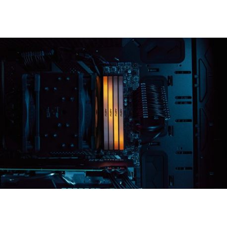 Kingston FURY Renegade RGB - DDR4 - kit - 64 GB: 2 x 32 GB - DIMM 288-pin - 3600 MHz / PC4-28800 - CL18 - 1.35 V - unbuffered - non-ECC - black - 8