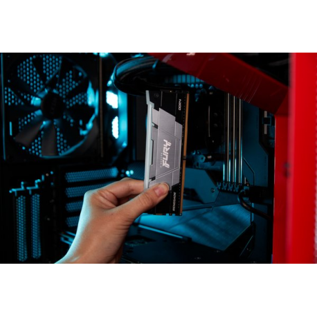 Kingston FURY Renegade RGB - DDR4 - kit - 64 GB: 2 x 32 GB - DIMM 288-pin - 3600 MHz / PC4-28800 - CL18 - 1.35 V - unbuffered - non-ECC - black - 20