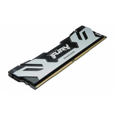 Kingston FURY Renegade - DDR5 - module - 48 GB - DIMM 288-pin - 6000 MHz / PC5-48000 - CL32 - 1.35 V - unbuffered - on-die ECC - silver / black - 11