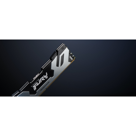 Kingston FURY Renegade - DDR5 - module - 48 GB - DIMM 288-pin - 6000 MHz / PC5-48000 - CL32 - 1.35 V - unbuffered - on-die ECC - silver / black - 12