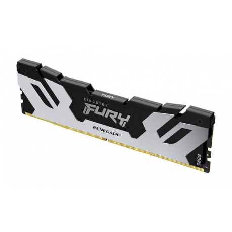 Kingston FURY Renegade - DDR5 - module - 48 GB - DIMM 288-pin - 6000 MHz / PC5-48000 - CL32 - 1.35 V - unbuffered - on-die ECC - silver / black - 18