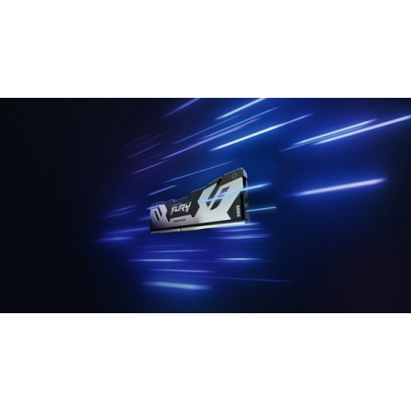 Kingston FURY Renegade - DDR5 - kit - 96 GB: 2 x 48 GB - DIMM 288-pin - 6000 MHz  /  PC5-48000 - CL32 - 1.35 V - unbuffered - on-die ECC - black / silver - 14