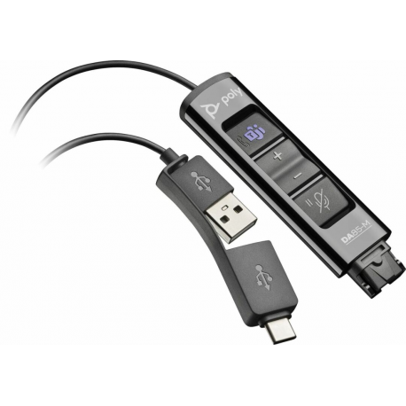Poly DA85-M - Sound card - USB - for Victus by HP Laptop 16; Laptop 14, 15, 17; Pavilion Plus Laptop 14, 16 - 0