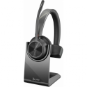 Poly Voyager 4310 - Voyager 4300 UC series - headset - on-ear - Bluetooth - wireless, wired - USB-C - black - Certified for Microsoft Teams