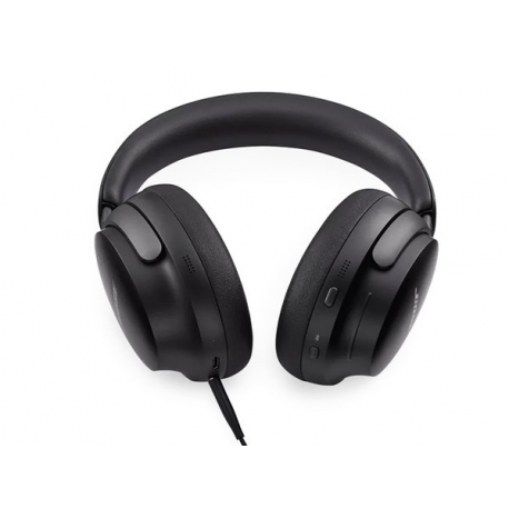 Bose QuietComfort Ultra - Headphones with mic - full size - Bluetooth - wireless, wired - active noise cancelling - 3.5 mm jack - black - 4