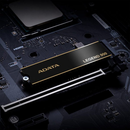 ADATA Legend 900 - SSD - 1 TB - internal - M.2 2280 - PCI Express 5.0 x4 (NVMe) - 256-bit AES - integrated heatsink - 0