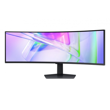 Samsung ViewFinity S9 S49C950UAU - S95UC Series - LED monitor - curved - 49" - 5120 x 1440 Dual Quad HD @ 120 Hz - VA - 350 cd / m² - 3000:1 - DisplayHDR 400 - 5 ms - 2xHDMI, DisplayPort, USB-C - speakers - black - 4