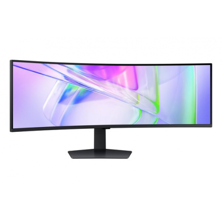 Samsung ViewFinity S9 S49C950UAU - S95UC Series - LED monitor - curved - 49" - 5120 x 1440 Dual Quad HD @ 120 Hz - VA - 350 cd / m² - 3000:1 - DisplayHDR 400 - 5 ms - 2xHDMI, DisplayPort, USB-C - speakers - black - 14