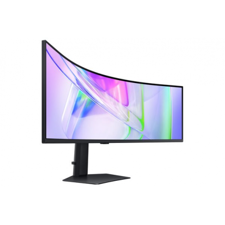 Samsung ViewFinity S9 S49C950UAU - S95UC Series - LED monitor - curved - 49" - 5120 x 1440 Dual Quad HD @ 120 Hz - VA - 350 cd / m² - 3000:1 - DisplayHDR 400 - 5 ms - 2xHDMI, DisplayPort, USB-C - speakers - black - 16