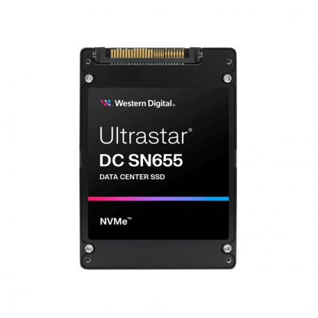 WD Ultrastar DC SN655 WUS5EA176ESP7E3 - SSD - 7.68 TB - internal - 2.5" - U.3 PCIe 4.0 (NVMe) - 2