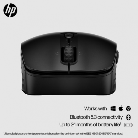 HP 425 - Mouse - programmable - 7 buttons - wireless - Bluetooth 5.3 - black - 2