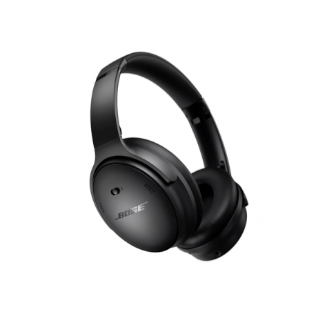 Bose QuietComfort - Headphones with mic - full size - Bluetooth - wireless, wired - active noise cancelling - 3.5 mm jack - black - 0