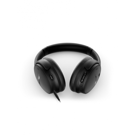 Bose QuietComfort - Headphones with mic - full size - Bluetooth - wireless, wired - active noise cancelling - 3.5 mm jack - black - 4